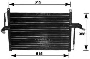 Radiador de aparelho de ar condicionado 300244 ACR