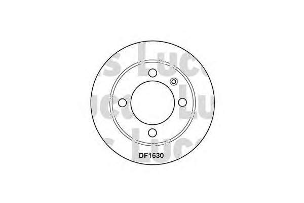 6158213 Ford disco do freio dianteiro