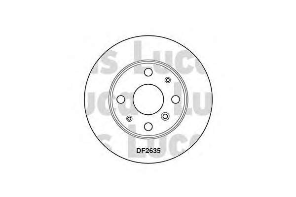 Disco do freio dianteiro 8587820 Brembo