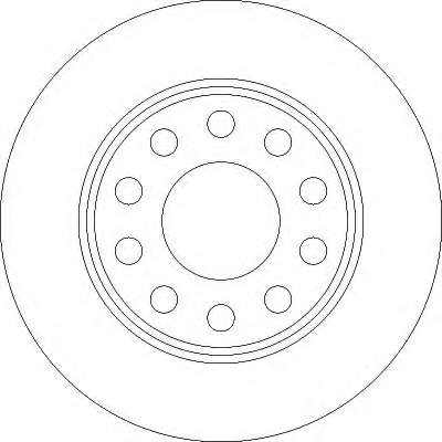 Купить PB1548 Starline Диск тормозной задний