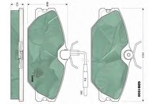 Купить 986461765 Bosch Колодки тормозные