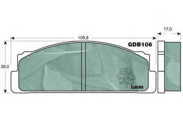 Купить BDS185 Starline Колодки тормозные