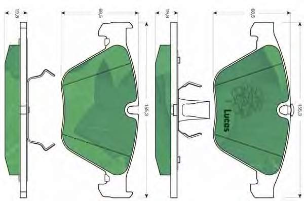 Купить CMX1260 Friction Master Колодки тормозные