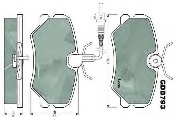 Купить D439E Intelli Колодки тормозные
