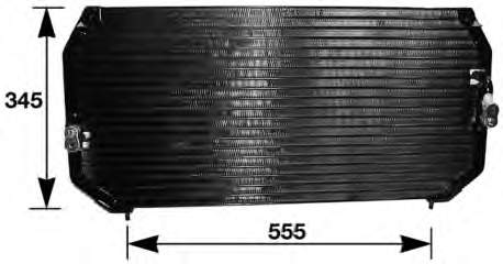 8153003 Frig AIR radiador de aparelho de ar condicionado