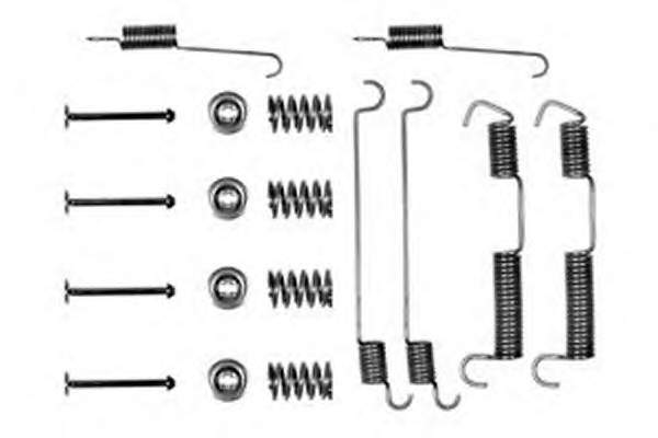 Kit de reparação das sapatas do freio 34211154448 BMW