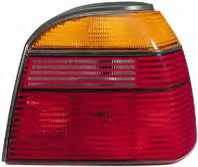 Lanterna traseira esquerda para Volkswagen Golf (1H1)
