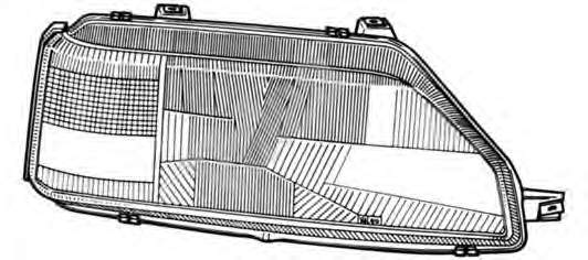 7701033581 Renault (RVI) luz esquerda