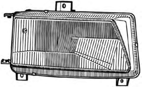 Luz direita para Seat Ibiza (6K1)