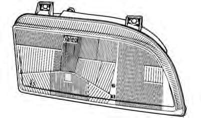  Фара левая Renault Espace 2