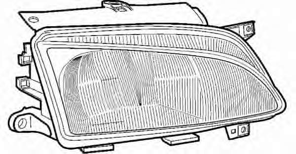 Фара левая VALEO 086375 цена, от 43.27 USD