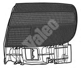 8156105040 Toyota lanterna traseira esquerda externa