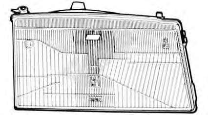 Luz esquerda 9945164 Fiat/Alfa/Lancia