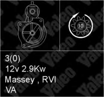 650.001.103.200 PSH motor de arranco