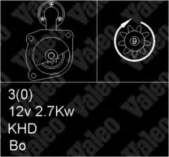 6000102270 Renault (RVI) motor de arranco
