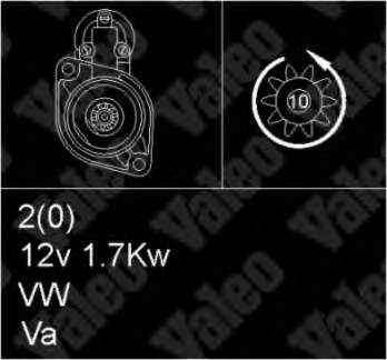 06-10164-SX Stellox motor de arranco