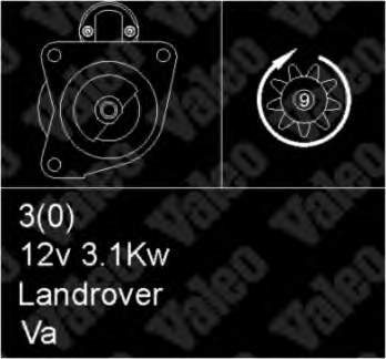 S4009 AS/Auto Storm motor de arranco