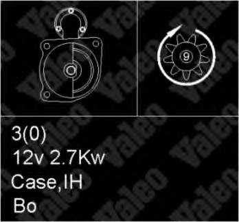 3229193EX Case motor de arranco