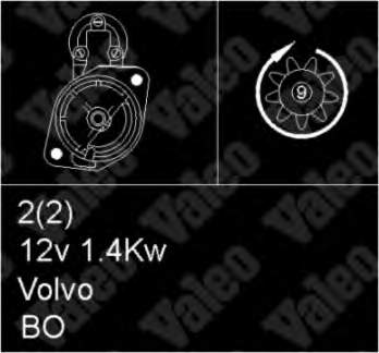 810.503.092.010 PSH motor de arranco