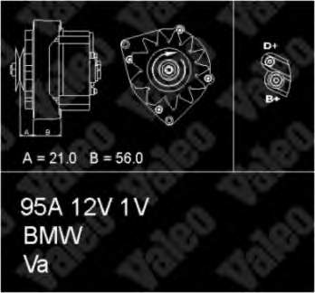Gerador para BMW 5 (E28)