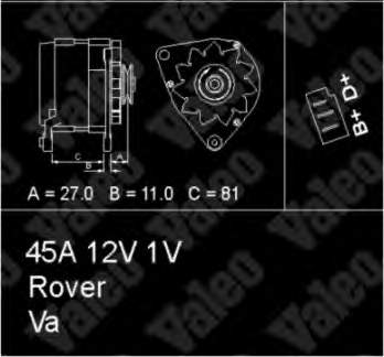 36388131R1 Massey Ferguson gerador