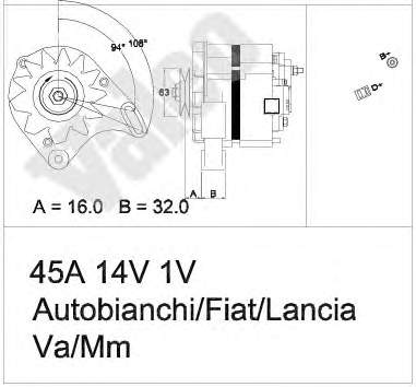 436230 VALEO gerador