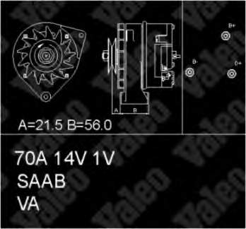 MG532 Mahle Original gerador