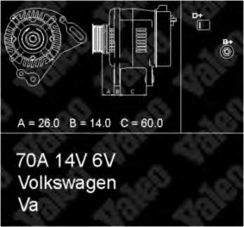 1516619R DAF gerador