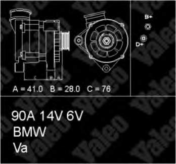 1735232 BMW gerador