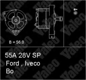1620918 Ford gerador