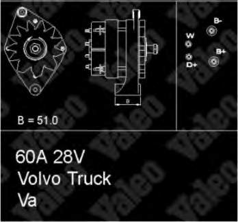 ALV0858WA Motorherz gerador