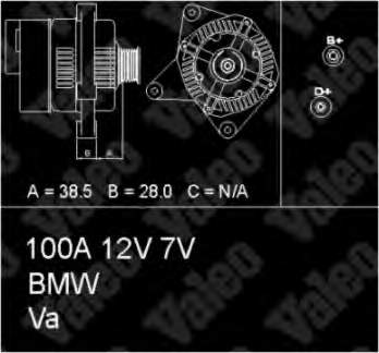 Gerador 436486 VALEO