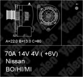 A2T48298 Mitsubishi gerador