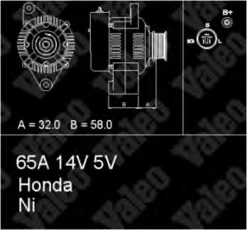 31100PH1014 Honda gerador