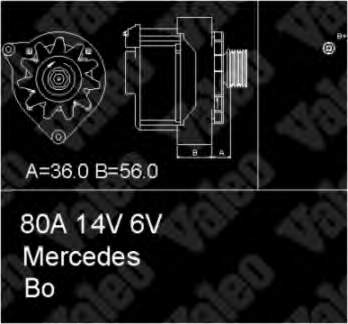 A007154680280 Mercedes gerador