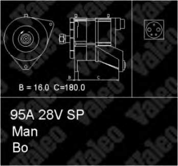 CA1237 REMA-PARTS gerador