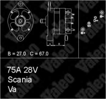 7700308989 Bosch gerador