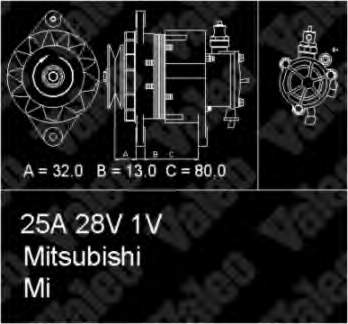 ME007582 Mitsubishi gerador