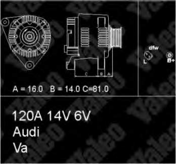 CA1588 HC Parts gerador