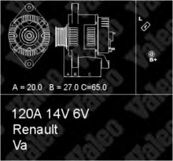 8200128426 Renault (RVI) gerador