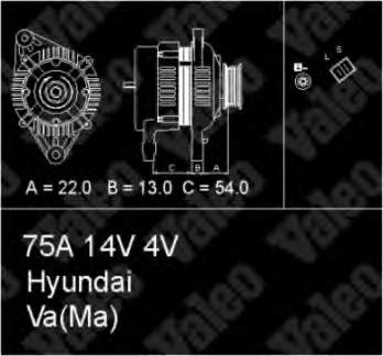 3730022023 Hyundai/Kia gerador