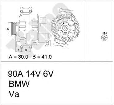 12317516107 BMW gerador