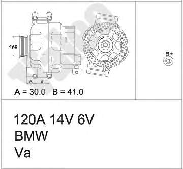 12317516104 BMW gerador