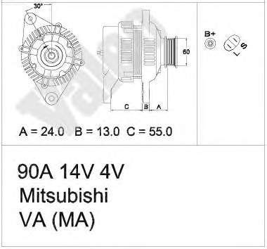 A2T38291 Mitsubishi gerador