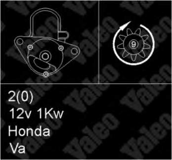 Motor de arranco para Honda Accord (CG)