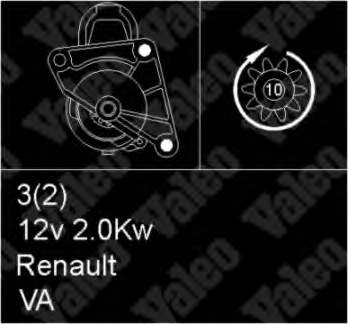 570.552.104.000 PSH motor de arranco