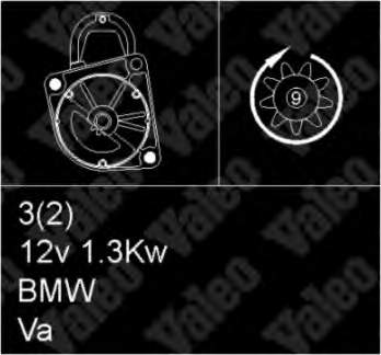 BST2336 Borg&beck motor de arranco