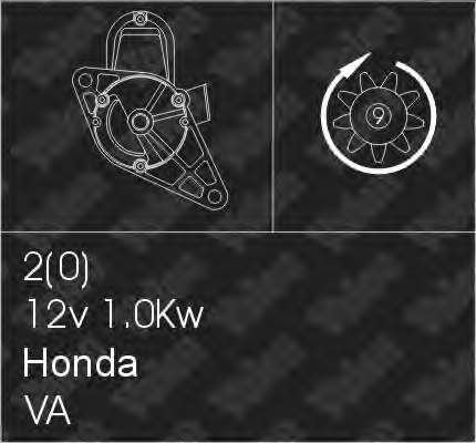 Motor de arranco para Honda Civic (EM)