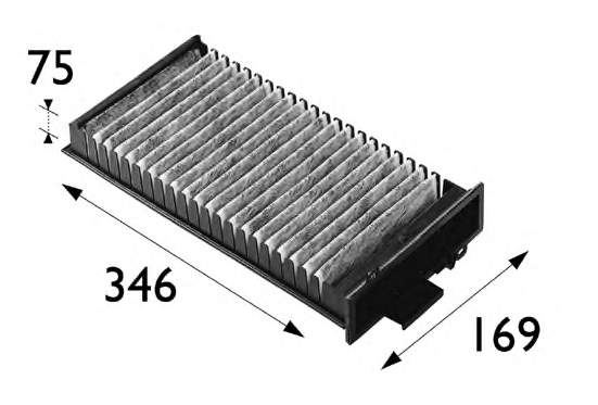 CC1144 Corteco filtro de salão