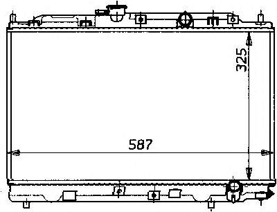 730413 VALEO Радиатор основной